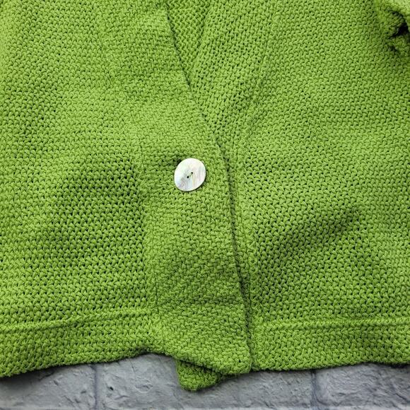 Spring Green Single Button Cardigan by Willow size Medium - Picture 10 of 11